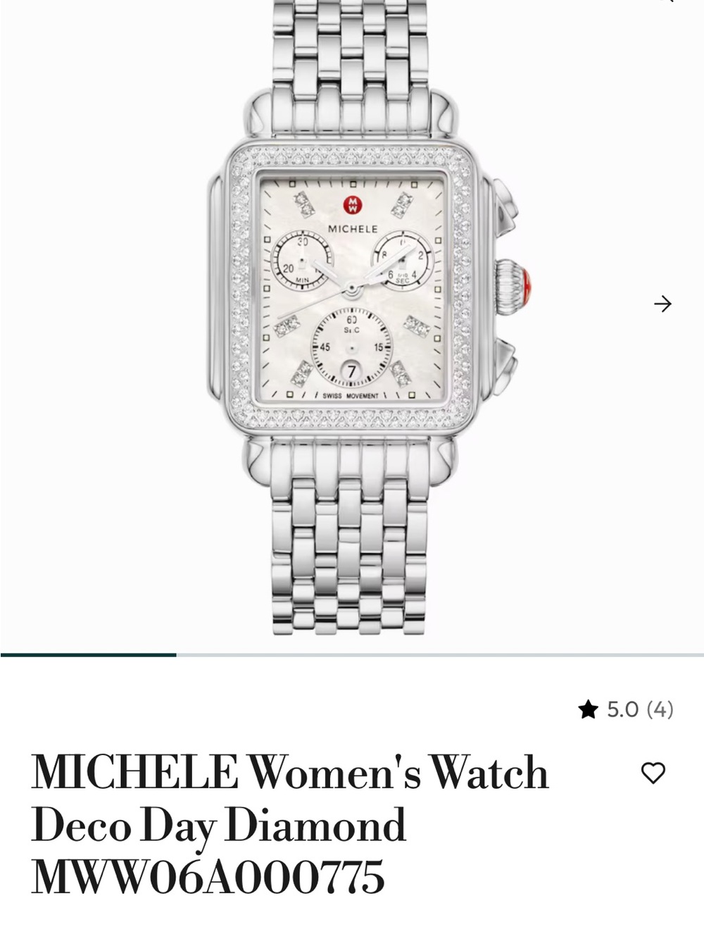 Michelle Art Deco Watch